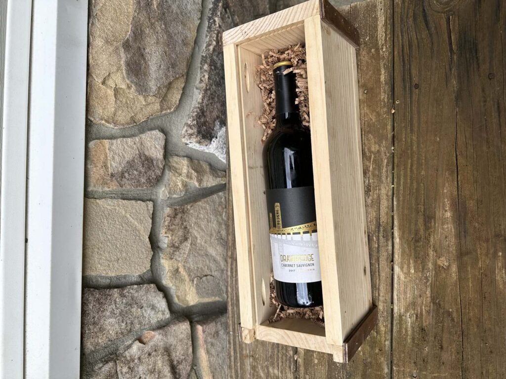 Buy Custom Wine Gift Box Cumming - Coonhound Woodworks