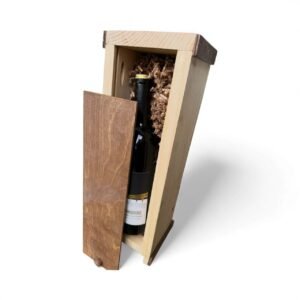 Wine Gift Box with Door